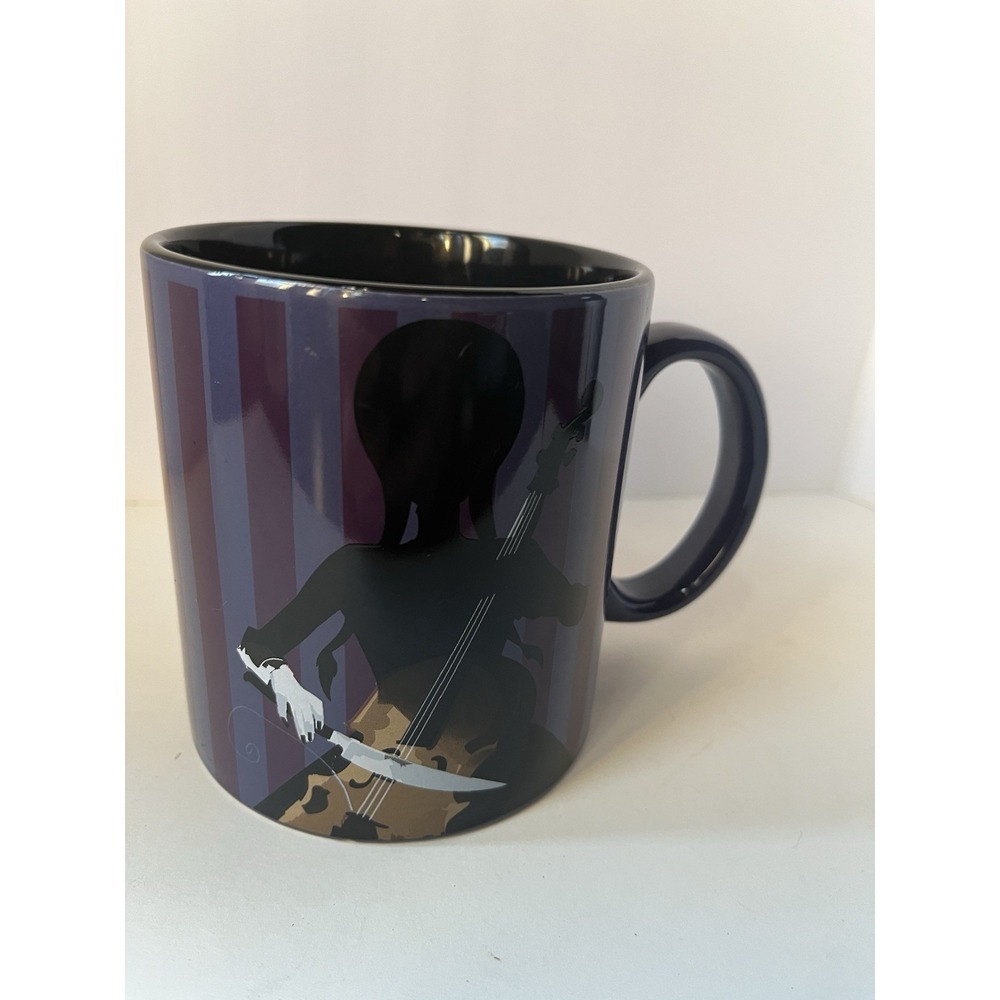 Wednesday Addams "Always A‎ Dark And Miserable Day" 20 Oz. Coffee Mug Halloween